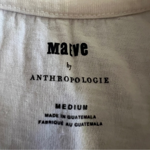 Maeve Structured Cropped Tee - Picture 3 of 4